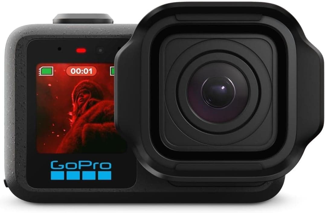 GoPro Mission 1 PRO – Cinematic Waterproof Action Camera with 8K60 Open Gate Video, 50MP Photos, 1" Sensor, HyperSmooth Stabilization, Advance Low Light Performance & New GP3 Processor