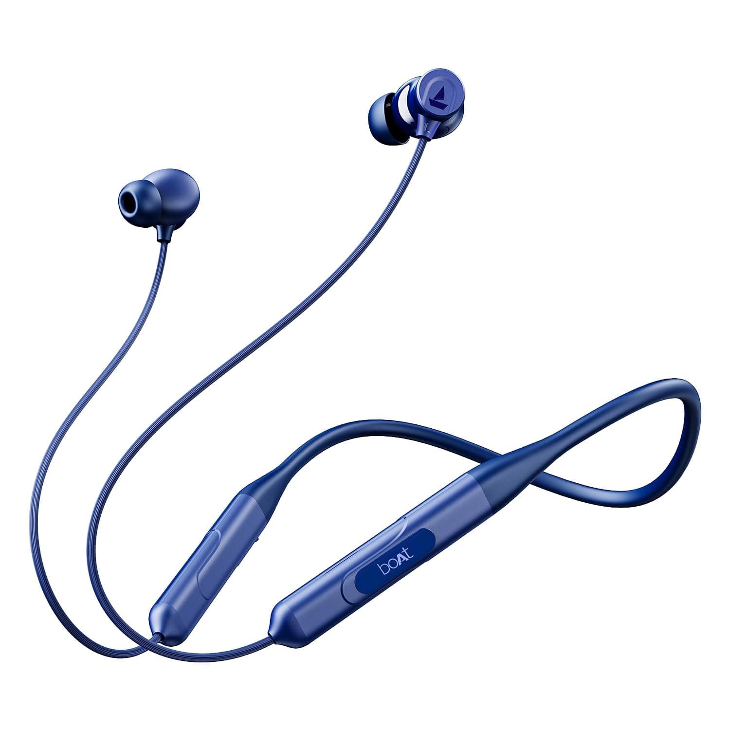 boAt Rockerz 255 Pro+, 60H Battery, Fast Charge, IPX7, Dual Pair,Low Latency,Magnetic Buds, App Support, in Ear Bluetooth Neckband, Wireless with Mic Earphones (Teal Green) - Marine Blue / ANC(100 Hours)