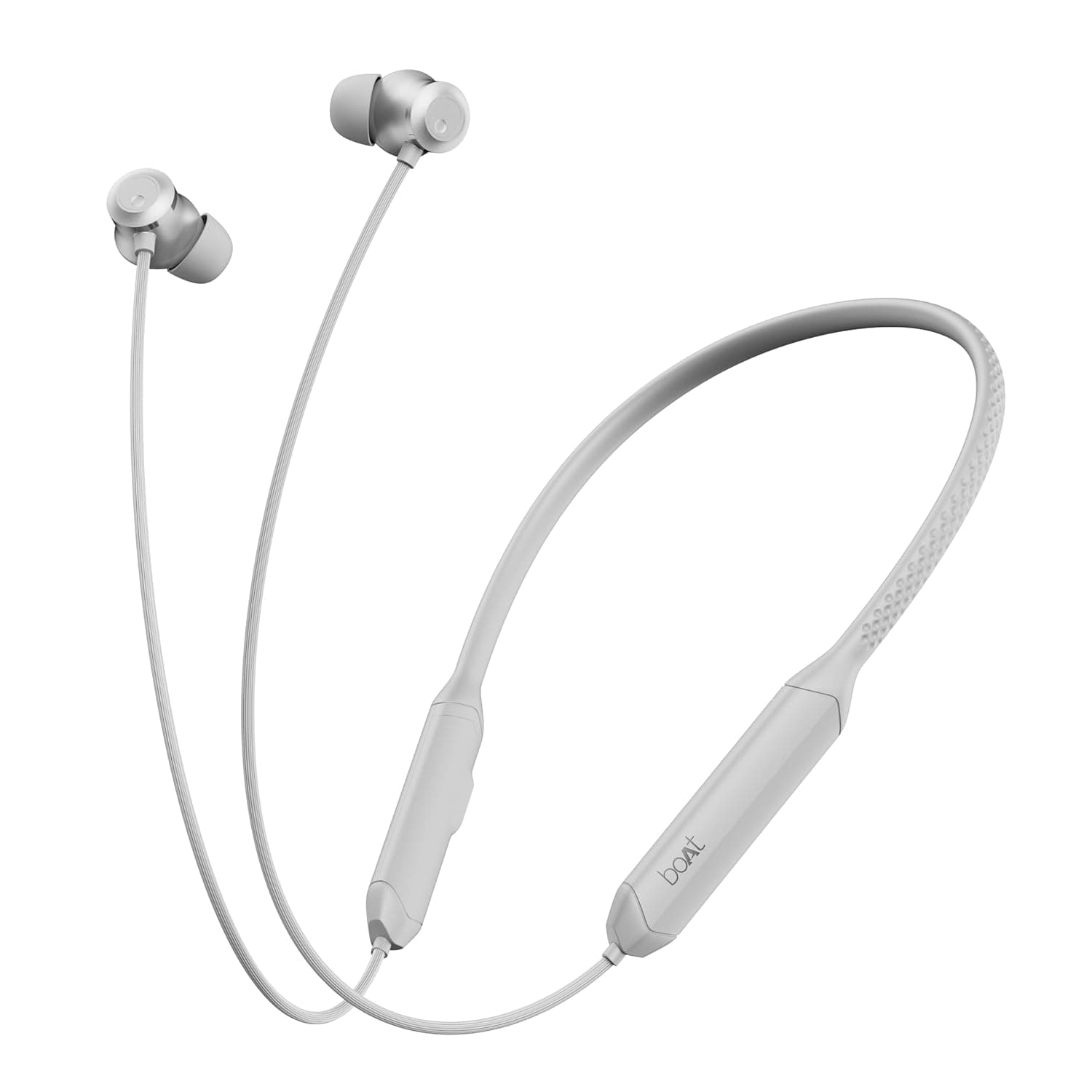 boAt Rockerz 255 Pro+, 60H Battery, Fast Charge, IPX7, Dual Pair,Low Latency,Magnetic Buds, App Support, in Ear Bluetooth Neckband, Wireless with Mic Earphones (Teal Green) - Slate Grey / 50 Hours