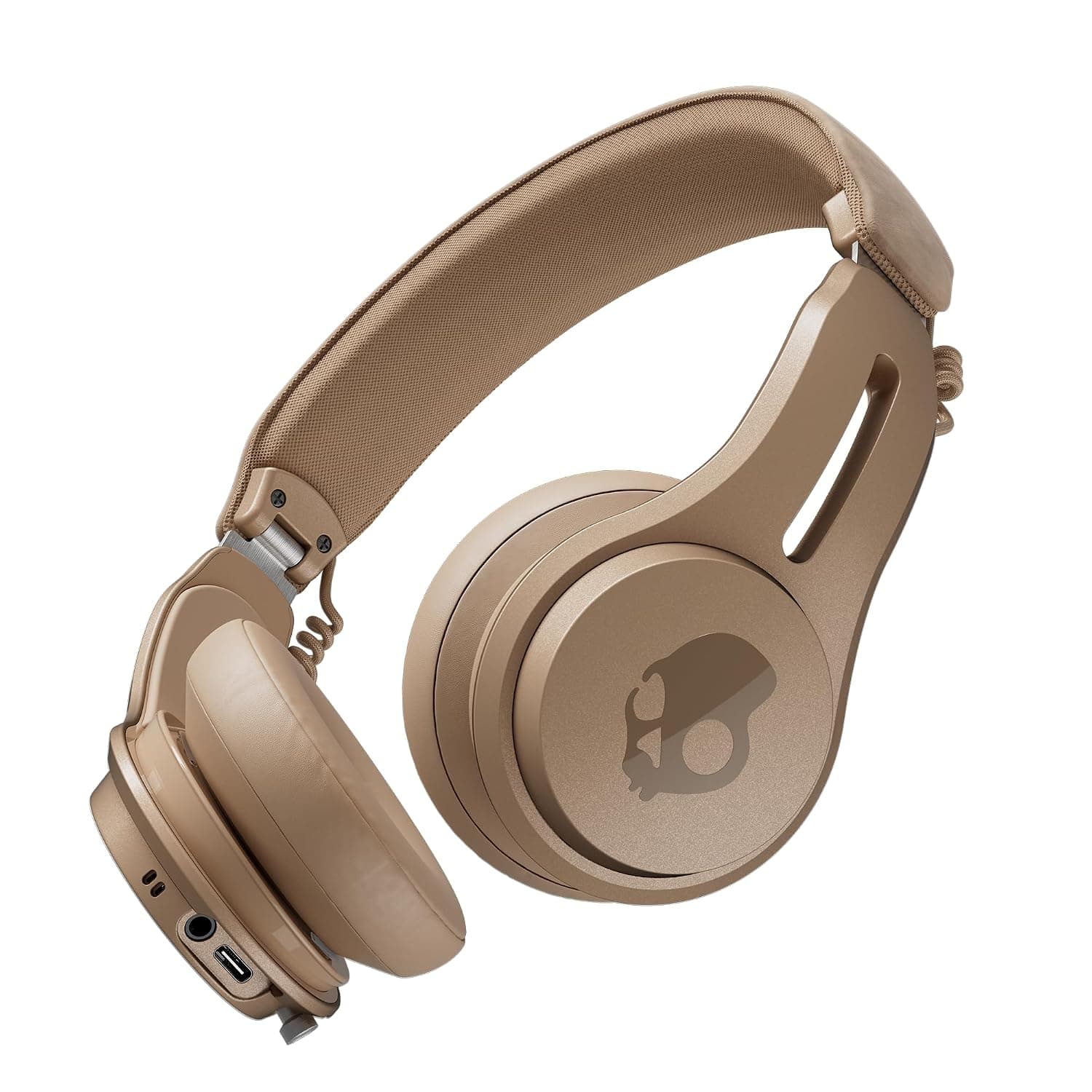 Skullcandy Icon ANC On-Ear Wireless Bluetooth Headphones - Active Noise Cancelling, 97.5dB 60Hr Battery + Rapid Charge, Mic, Adjustable Stay-Aware Mode - Primer